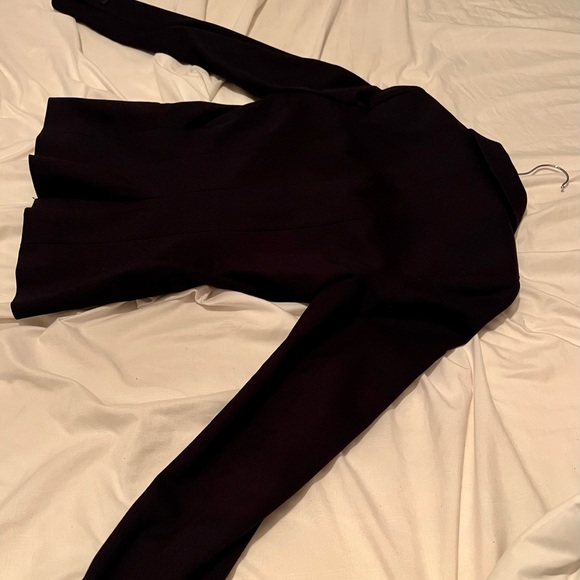 Women Workwear Casual Navy Tailored Blazer - Picture 5 of 6